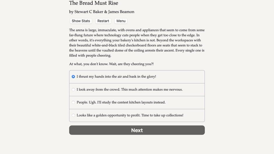 The Bread Must Rise screenshot 1