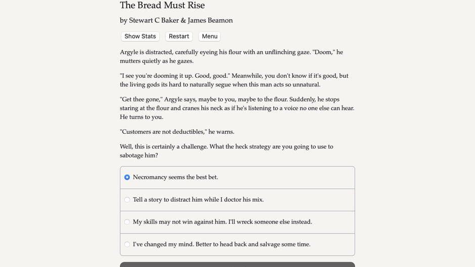 The Bread Must Rise screenshot 2