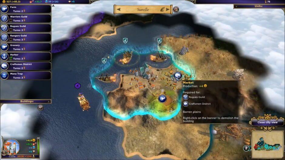 Warlock: Master of the Arcane - Armageddon screenshot 1