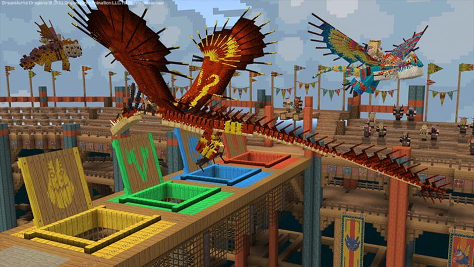 Minecraft: How To Train Your Dragon screenshot 4