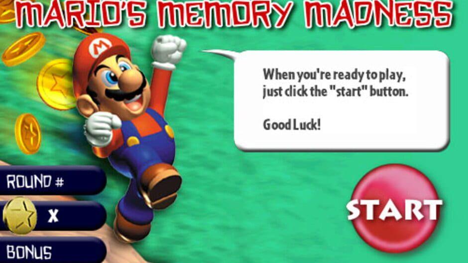 Mario's Memory Madness screenshot 1
