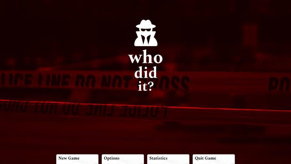 Who Did It? screenshot 4