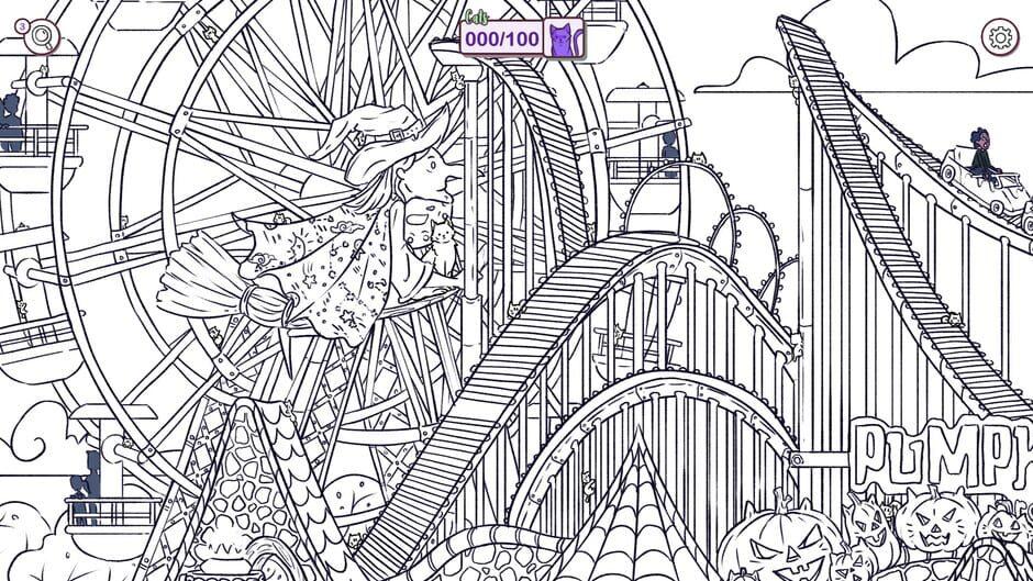 Hidden Cats in Spooky Town screenshot 1