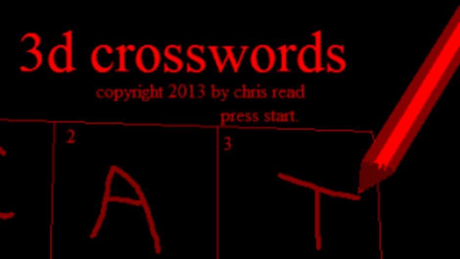 3D Crosswords screenshot 1