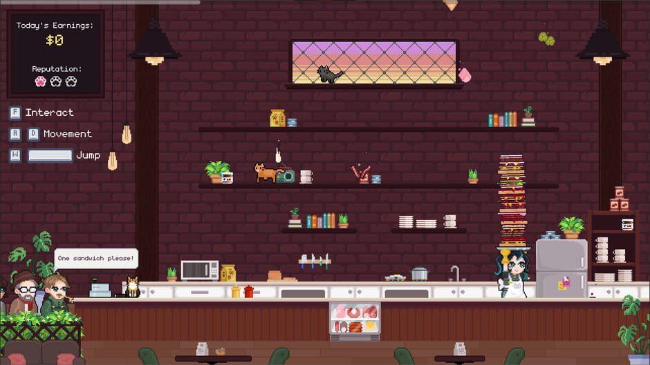 Supurr Cat Cafe: Sandwich Rush screenshot 3
