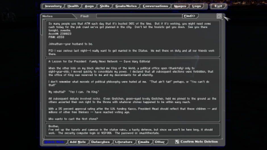 Deus Ex: Transcended screenshot 1