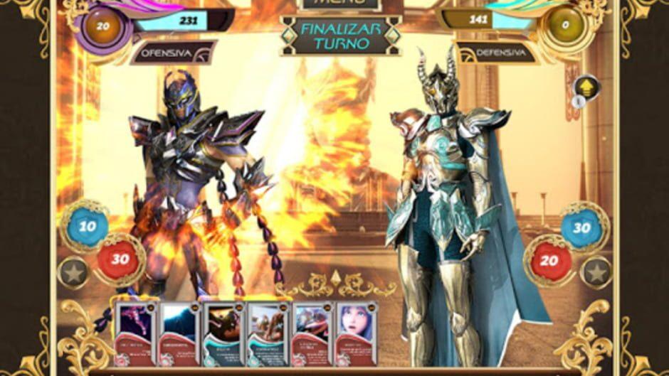 Os Cavaleiros do Zodíaco: A Lenda do Santuário - Cosmo Cards screenshot 3