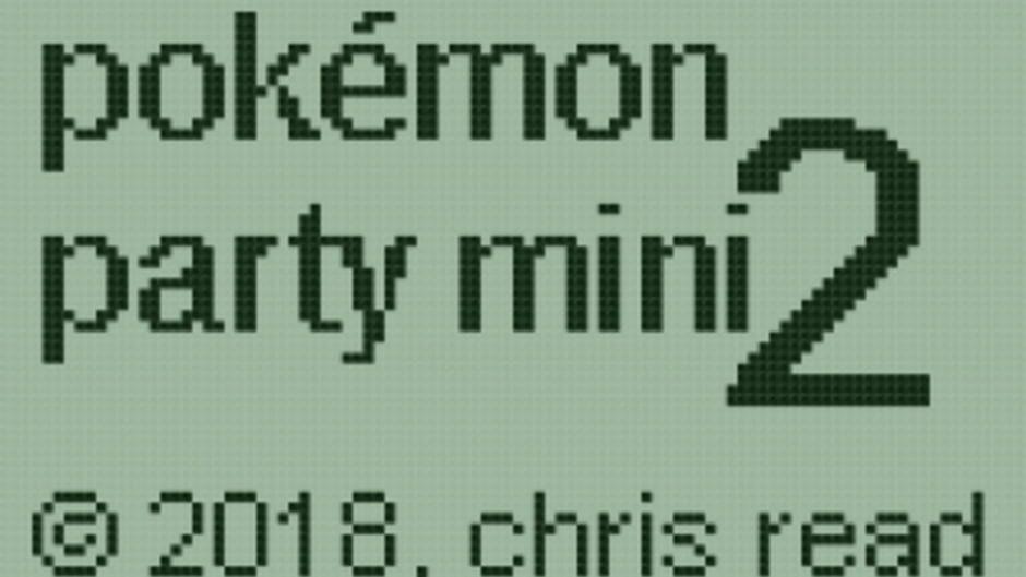 Pokémon Party Mini 2 screenshot 1