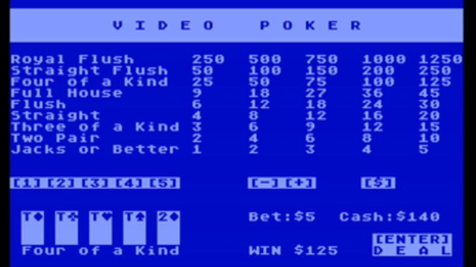 Jacks or Better Video Poker screenshot 1