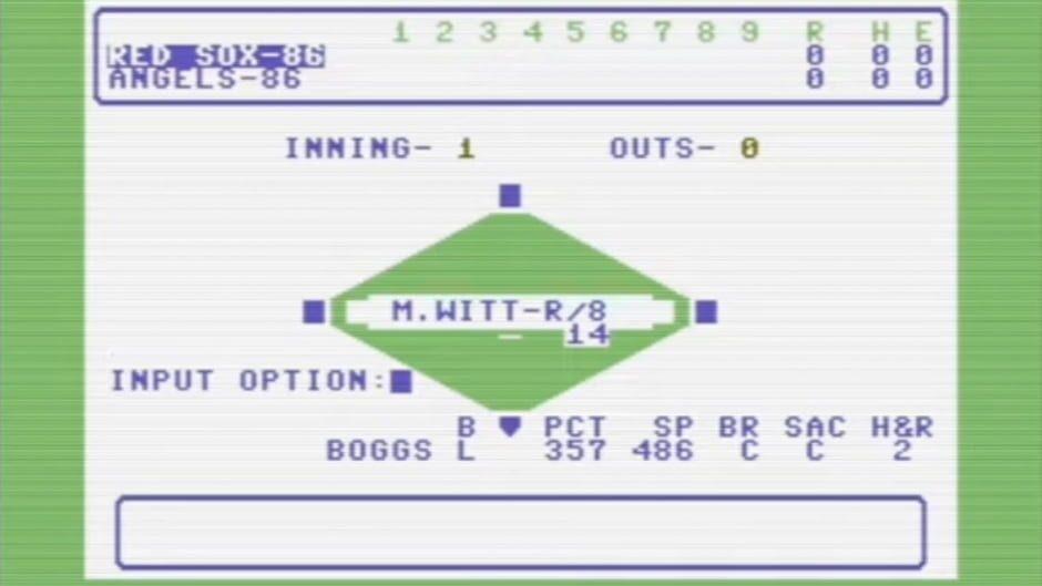 Computer Statis Pro Baseball screenshot 1
