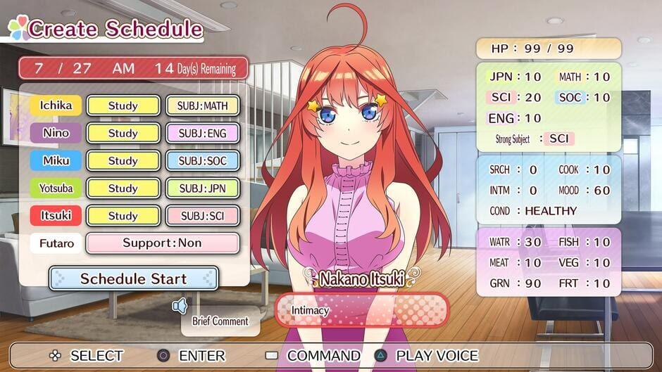 The Quintessential Quintuplets: Memories of a Quintessential Summer screenshot 2
