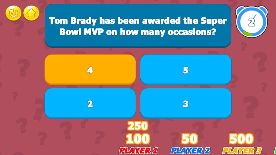 Super Bowl Trivia Challenge screenshot 2