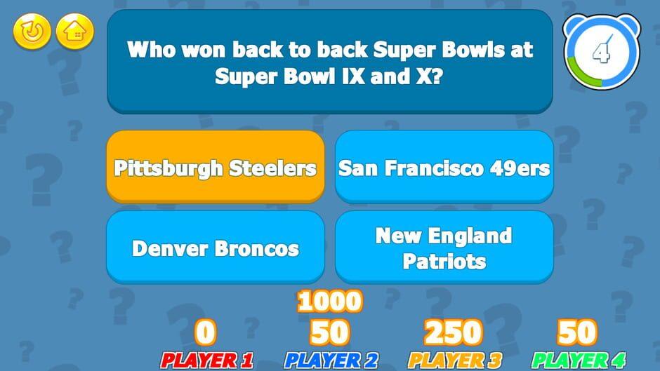 Super Bowl Trivia Challenge screenshot 3