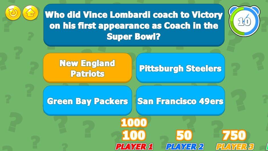 Super Bowl Trivia Challenge screenshot 4