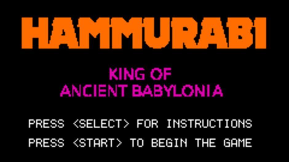 Hammurabi screenshot 1