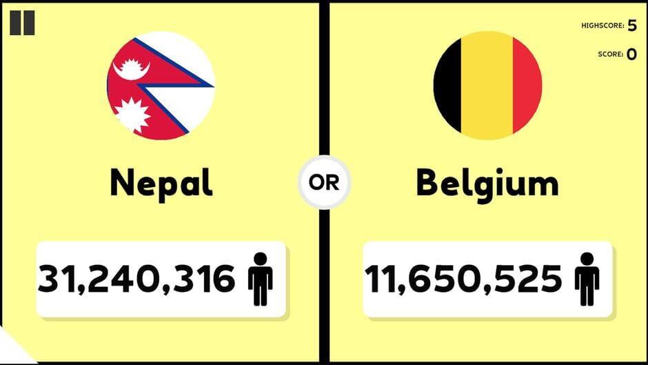 Population Quiz screenshot 4