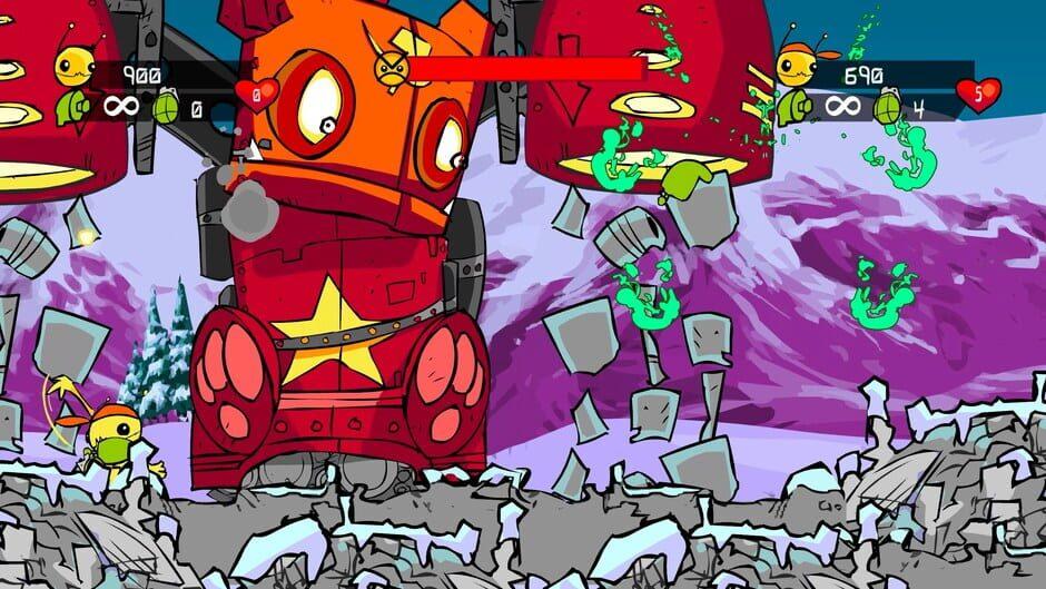 Alien Hominid HD screenshot 1