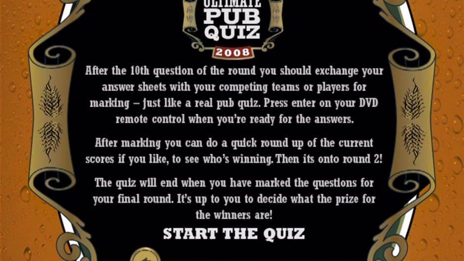 All New Ultimate Pub Quiz 2008 screenshot 3