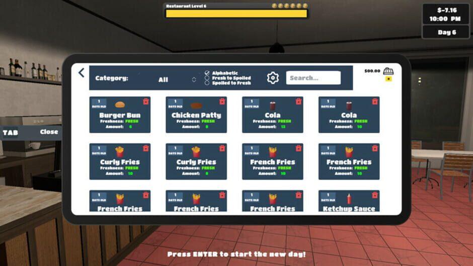 Restaurant Owner: A Restaurant Simulator screenshot 3