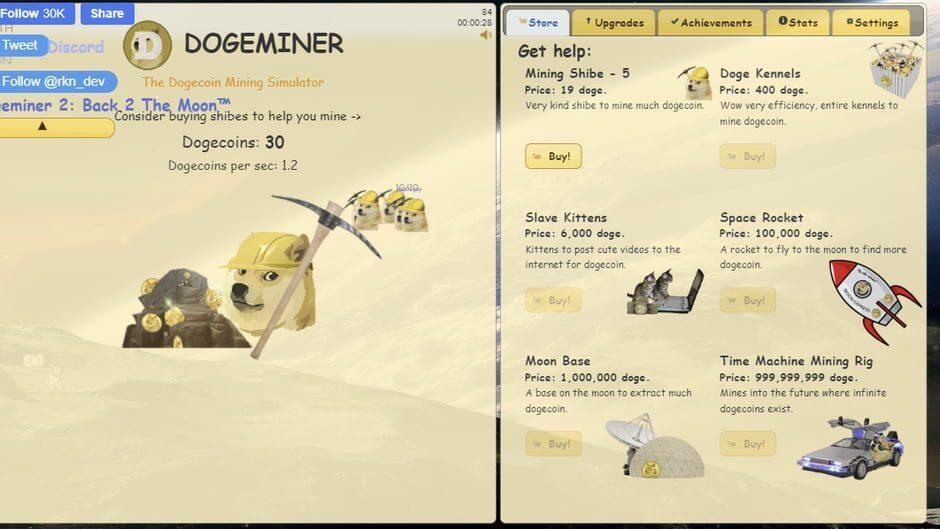 Dogeminer screenshot 1