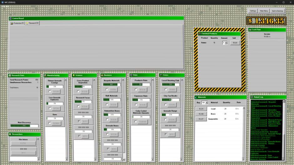 Military Incremental Complex screenshot 2