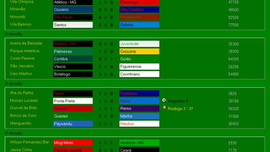 BrasFoot 2004 screenshot 2