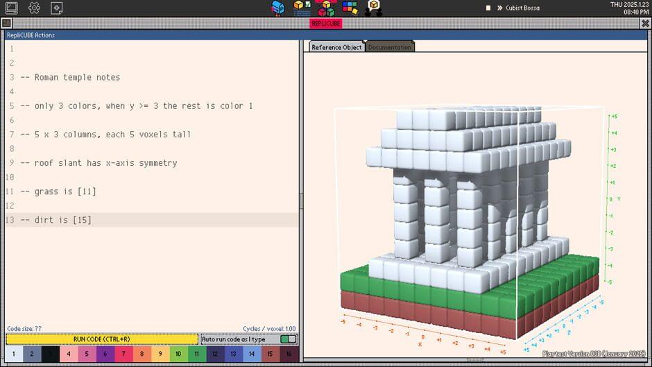 Replicube screenshot 2