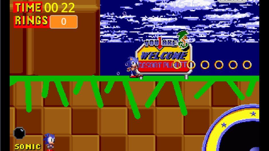 Sonic in Resort Planet screenshot 1