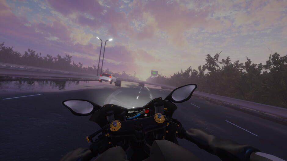 Motorcycle Night Ride screenshot 4