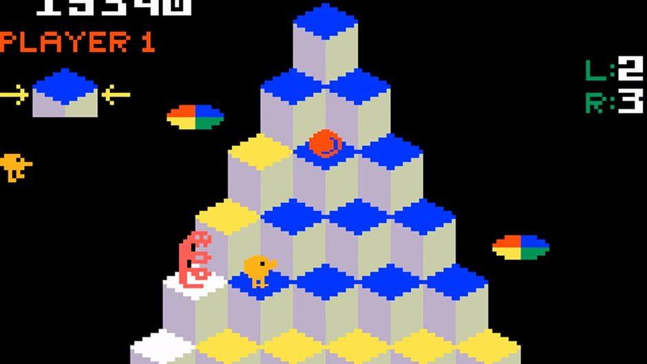 Q*bert screenshot 2