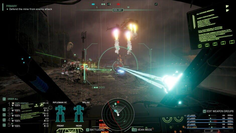Mechwarrior 5: Clans - Ghost Bear Flash Storm screenshot 1