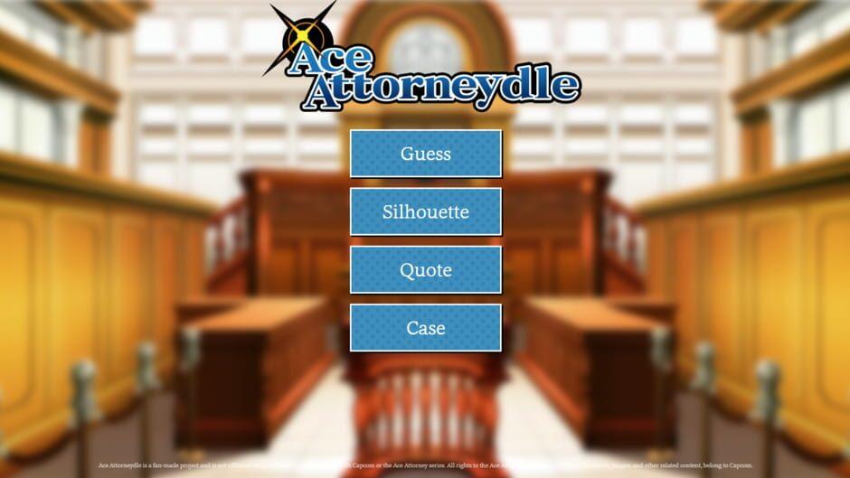 Ace Attorneydle screenshot 1