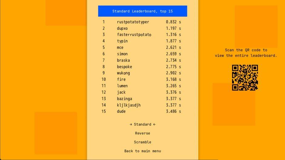 A Game About Typing The Alphabet screenshot 3