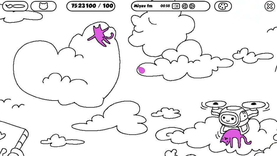 100 Cats Lost in Poland Find & Color screenshot 3