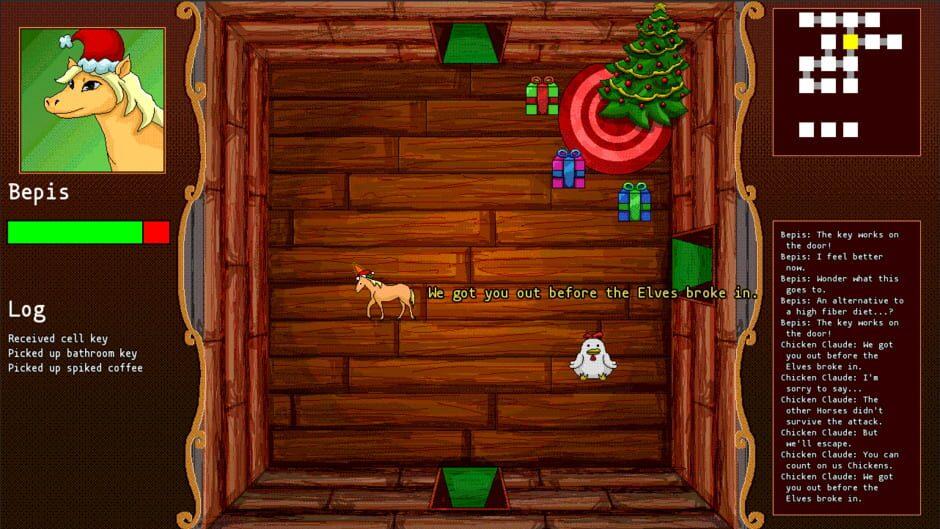 Christmas Horse 4 screenshot 1