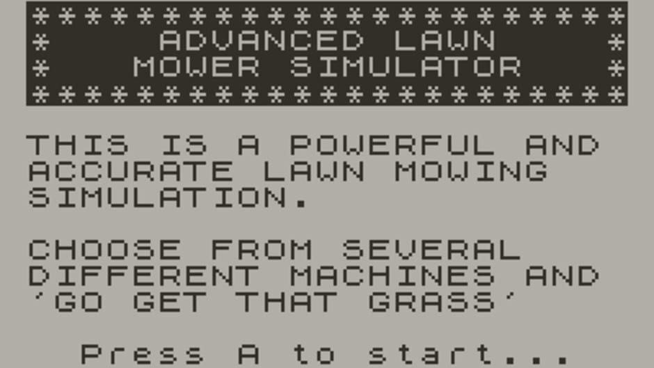 Advanced Lawnmower Simulator screenshot 1
