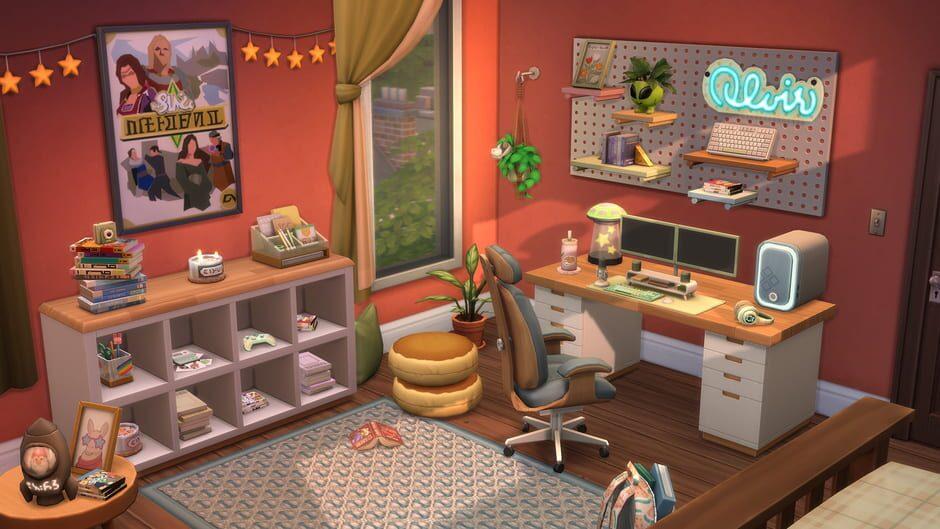 The Sims 4: Comfy Gamer Kit screenshot 1