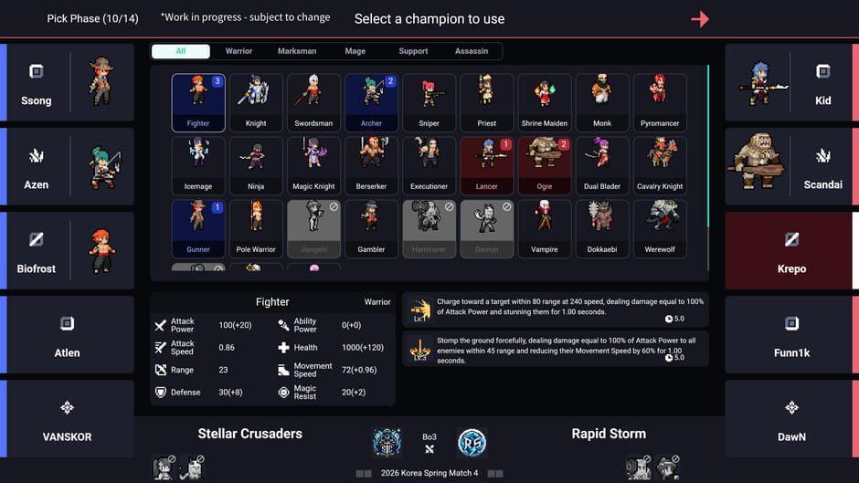 Teamfight Manager 2 screenshot 4