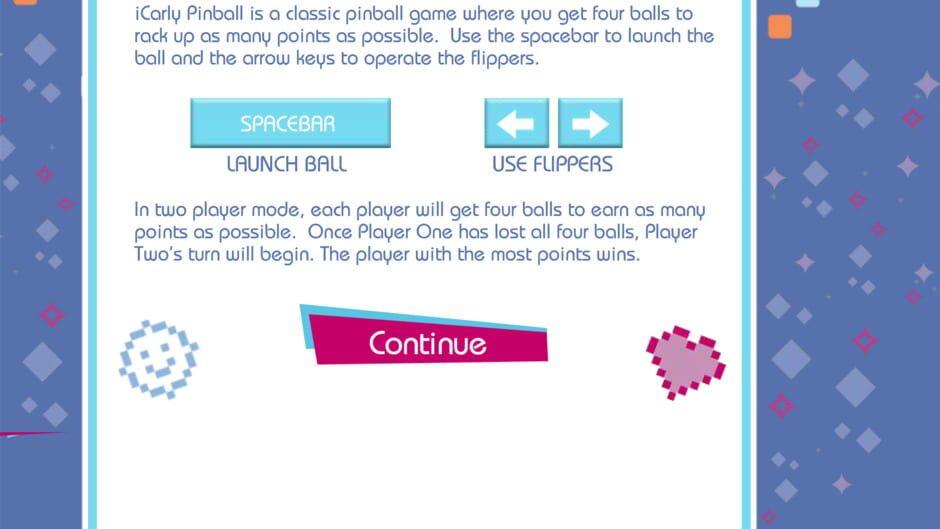 iCarly ipinball screenshot 2