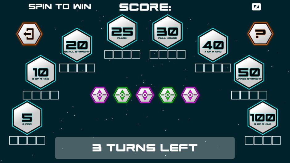 Poker Dice Solitaire Future screenshot 1