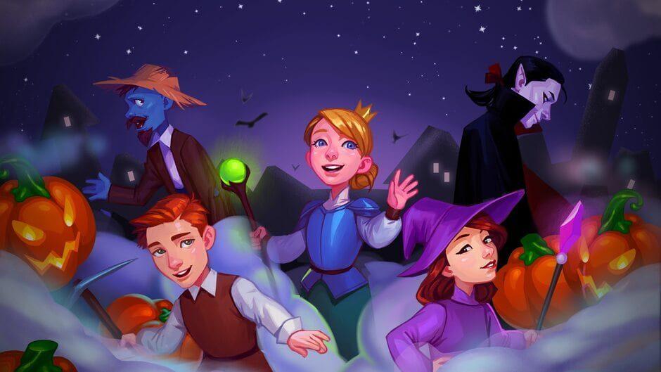 Gnomes Garden: Halloween artwork 1