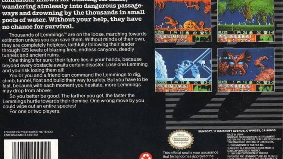 Lemmings artwork 1