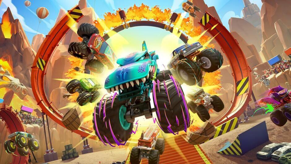 Hot Wheels Monster Trucks: Stunt Mayhem artwork 2