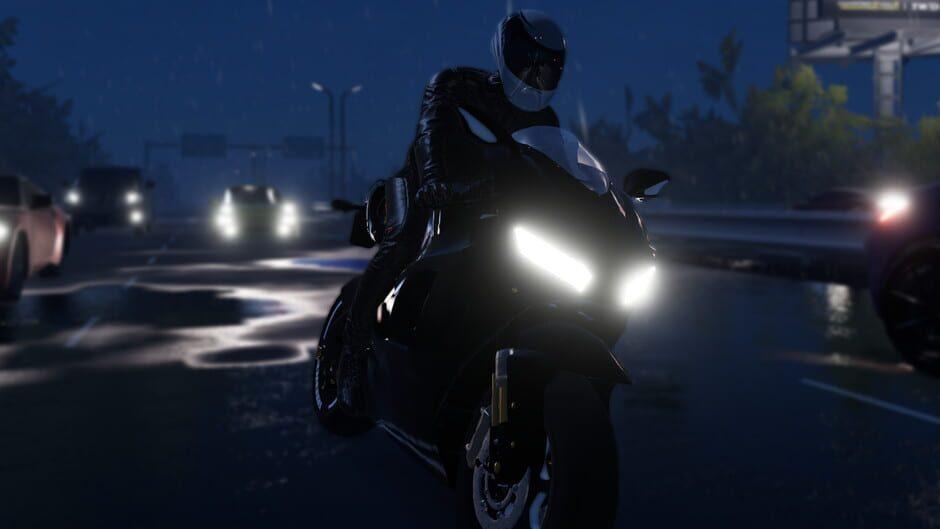 Motorcycle Night Ride artwork 1