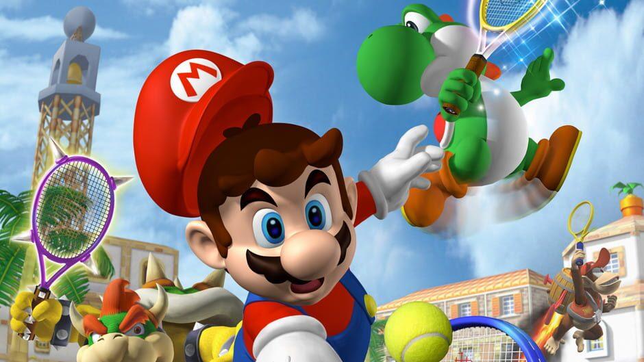 Mario Power Tennis artwork 1