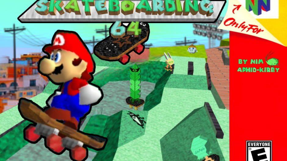 Mario Goes Skateboarding 64 artwork 1