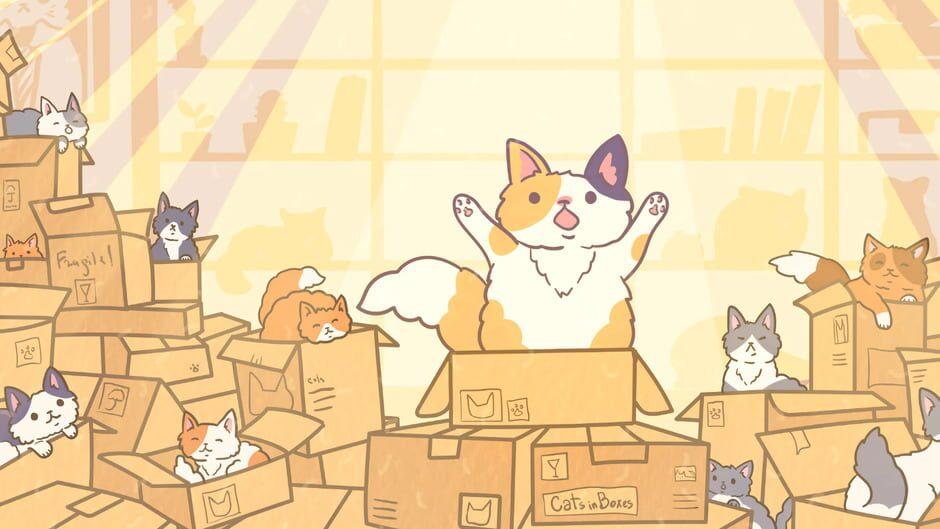 Cats in Boxes artwork 2