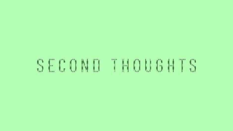 Second Thoughts artwork 1