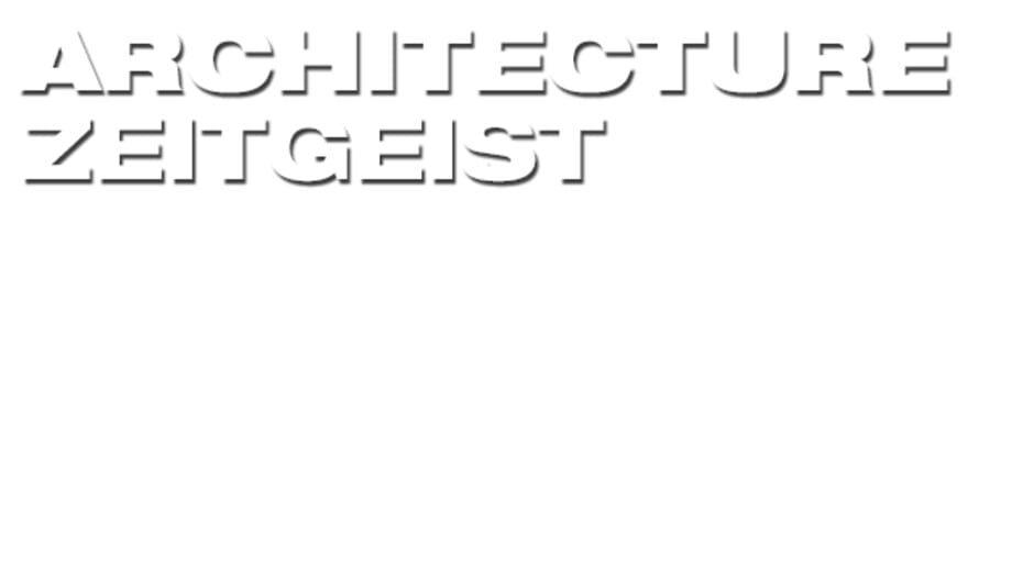 Architecture Zeitgeist artwork 2
