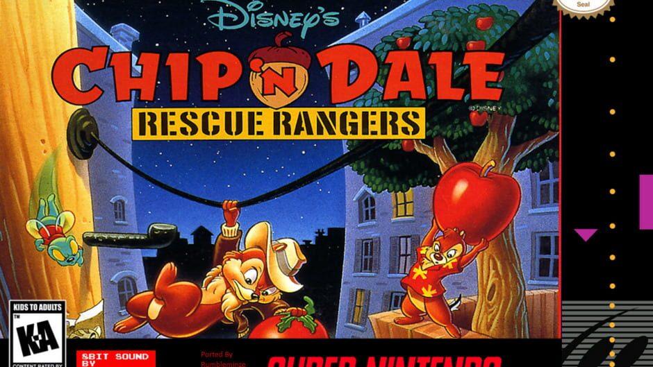 Chip 'n Dale SNES Port artwork 1